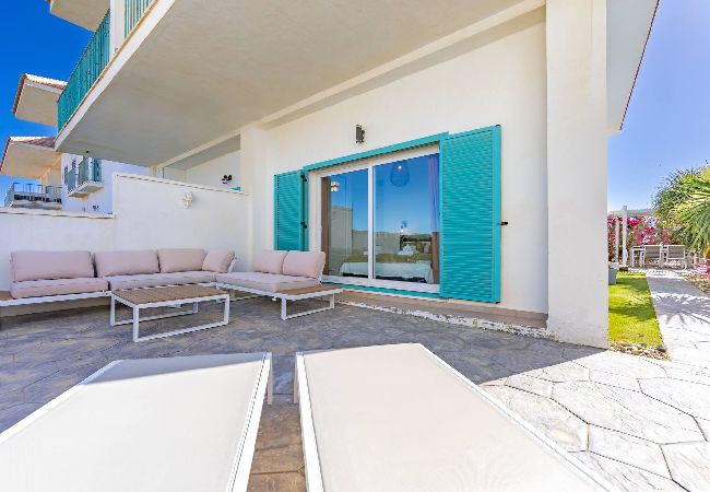 Apartamento en Tarifa - Jardín resguardado del Levante - WIFI Fibra Óptica  Apartamento en Tarifa - Jardín resguardado del Levante - WIFI Fibra Óptica