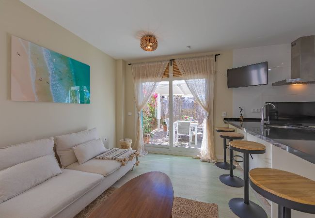 Apartamento en Tarifa - Jardín resguardado del Levante - WIFI Fibra Óptica  Apartamento en Tarifa - Jardín resguardado del Levante - WIFI Fibra Óptica