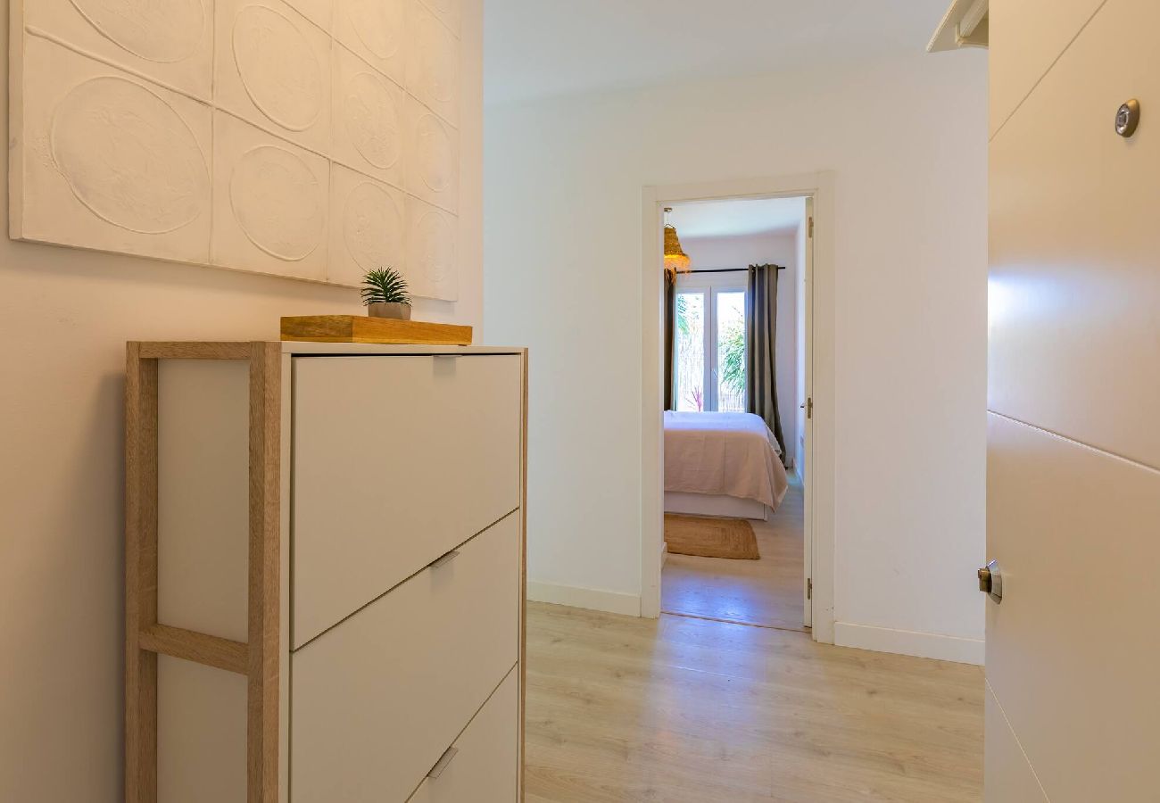 Apartamento en Tarifa - Jardín resguardado del Levante - WIFI Fibra Óptica 