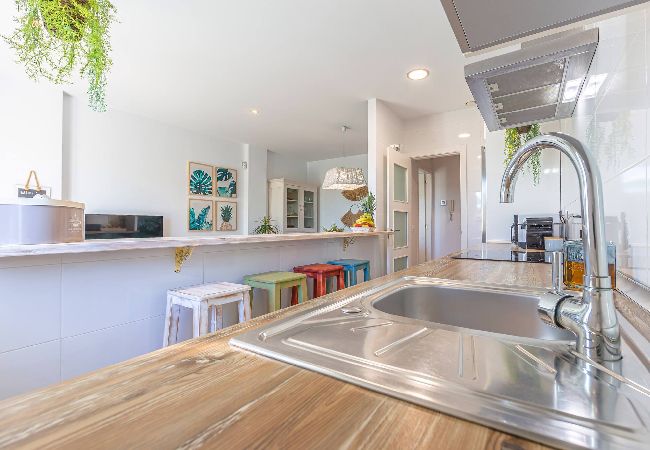 Apartamento en Tarifa - Jardín soleado sin viento - WIFI Fibra Óptica  Apartamento en Tarifa - Jardín soleado sin viento - WIFI Fibra Óptica