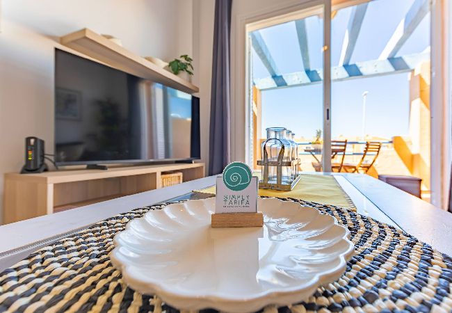 Residencial en Tarifa - 1a linea playa, piscina, terraza  y WIFI  Residencial en Tarifa - 1a linea playa, piscina, terraza  y WIFI