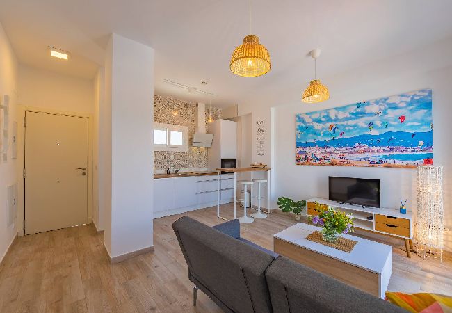 Apartamento en Tarifa - Vistas, piscina, terraza & WIFI fibra optica Apartamento en Tarifa - Vistas, piscina, terraza & WIFI fibra optica