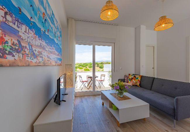 Apartamento en Tarifa - Vistas, piscina, terraza & WIFI fibra optica Apartamento en Tarifa - Vistas, piscina, terraza & WIFI fibra optica