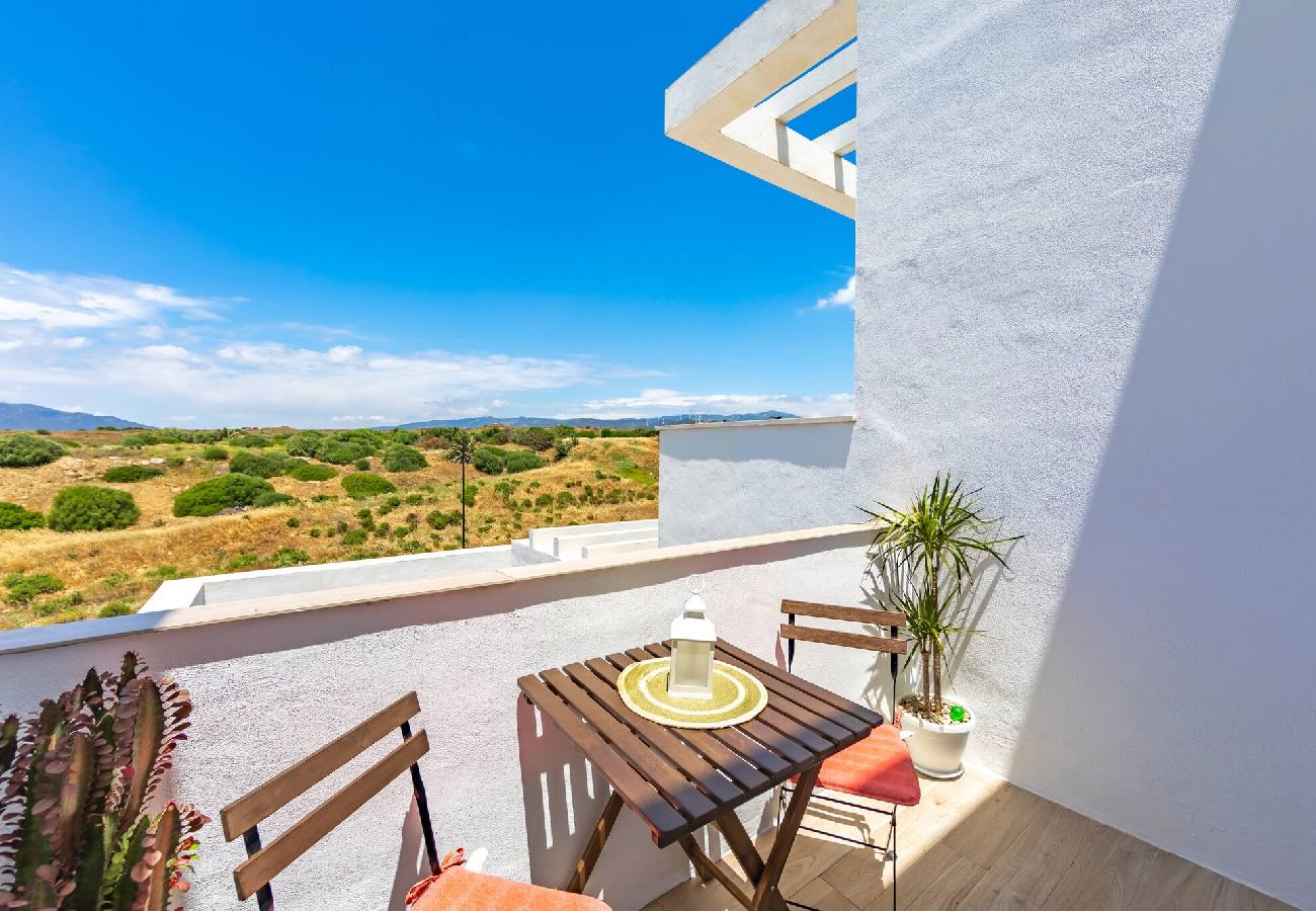 Apartamento en Tarifa - Vistas, piscina, terraza & fibra 