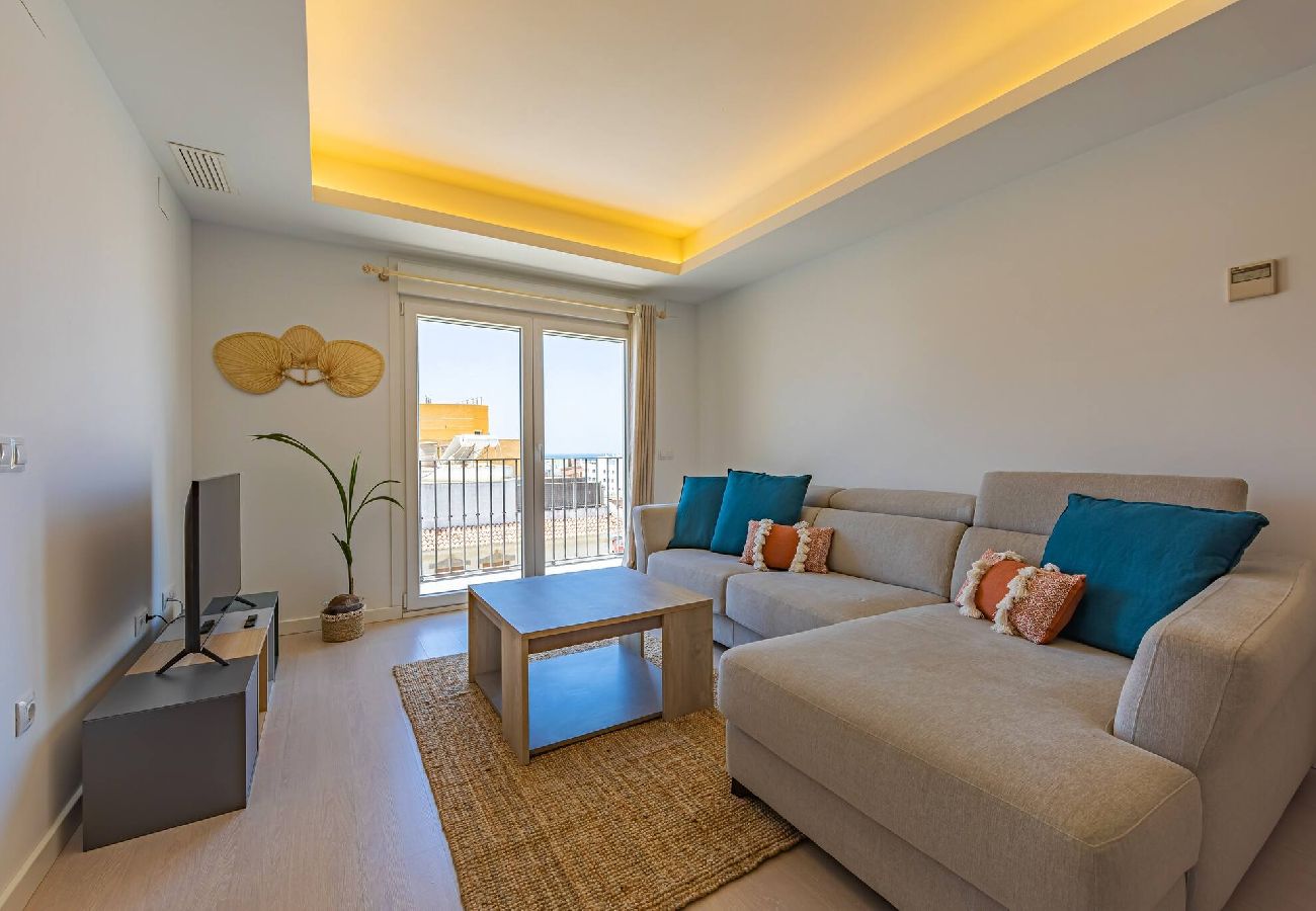 Apartamento en Tarifa - Ventura-Céntrico, Piscina, Balcón WIFI y Parking 