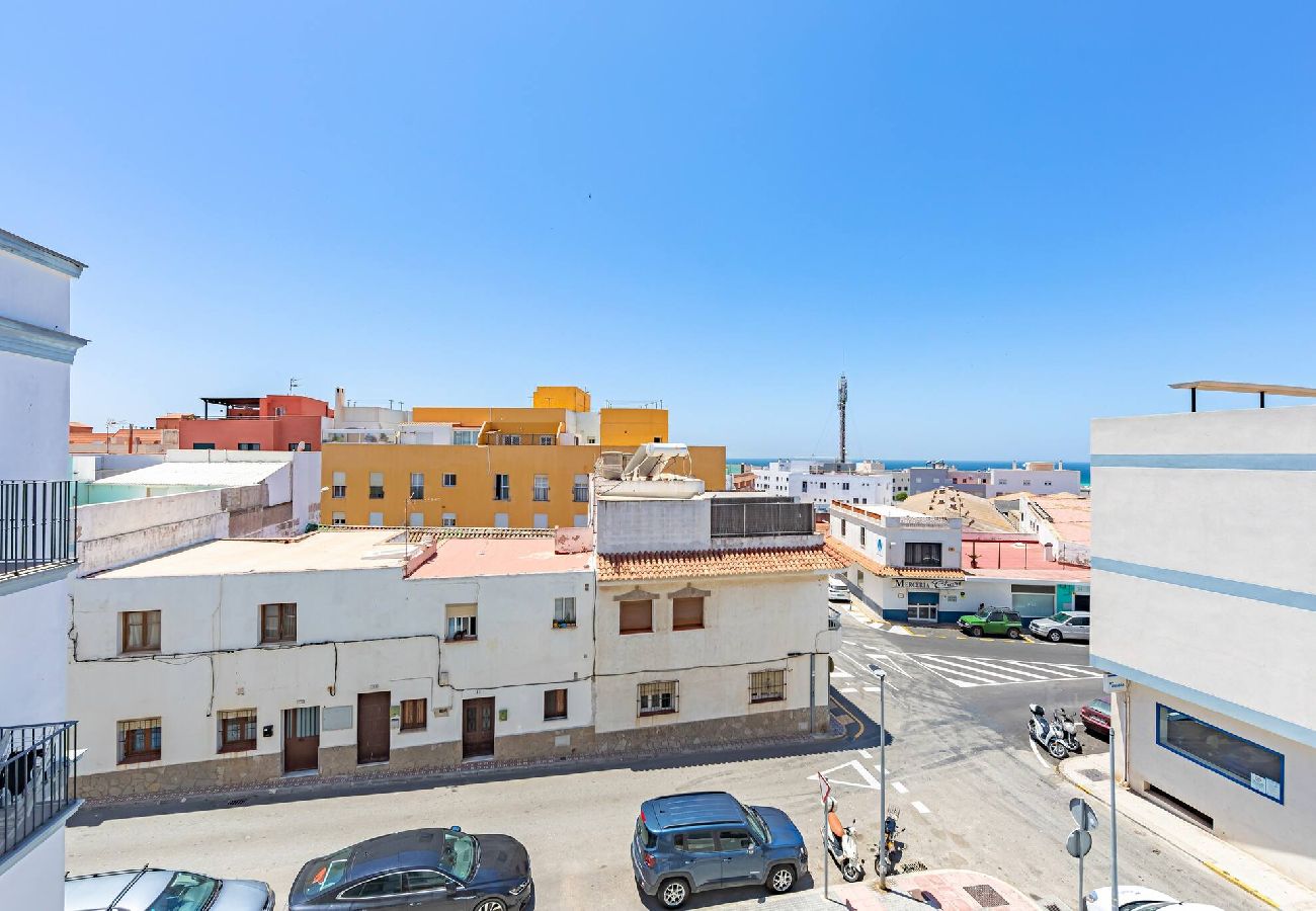 Apartamento en Tarifa - Ventura-Céntrico, Piscina, Balcón WIFI y Parking 