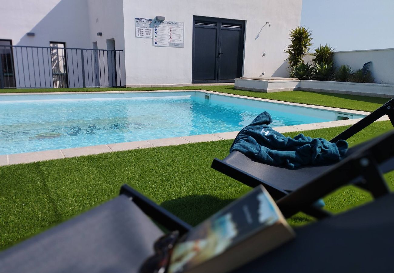 Residencial en Tarifa - Gran jardín privado y Piscina - WIFI Fibra Óptica 