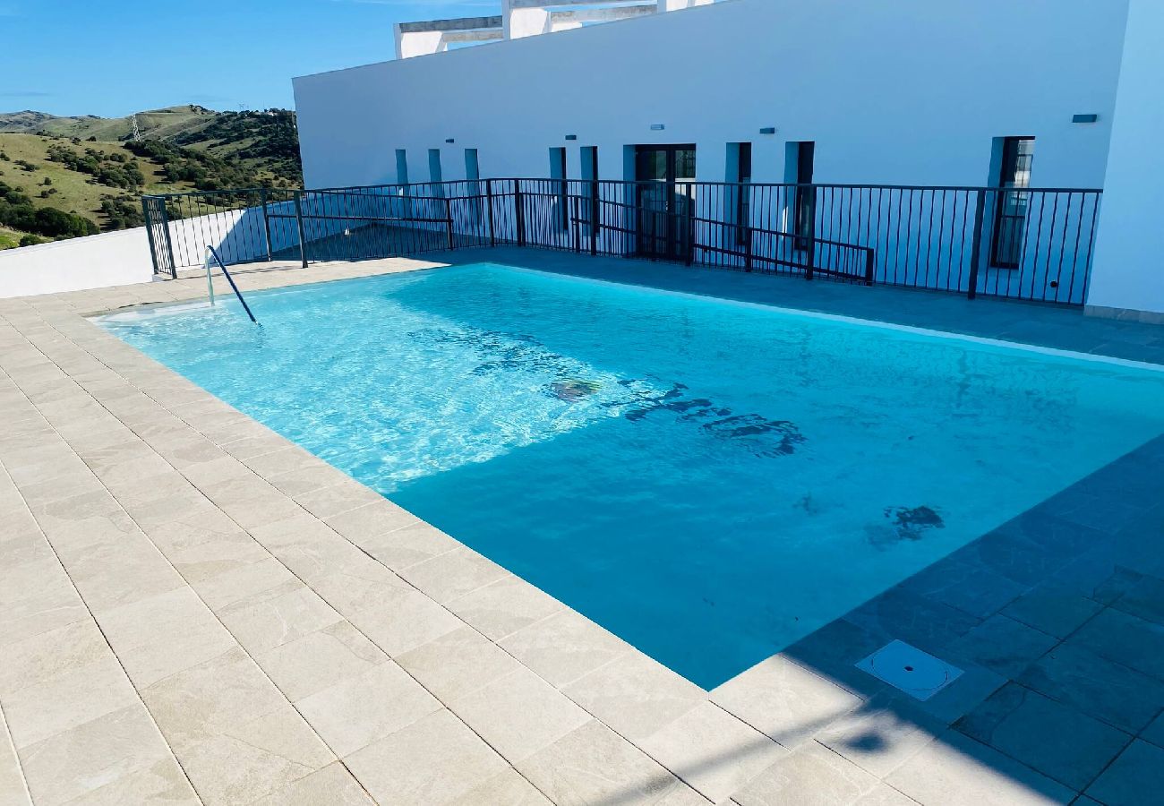 Residencial en Tarifa - Gran jardín privado y Piscina - WIFI Fibra Óptica 