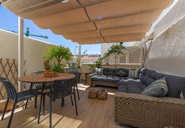 Apartamento en Tarifa - Piscina, Terraza, cerca de la playa y oficina 