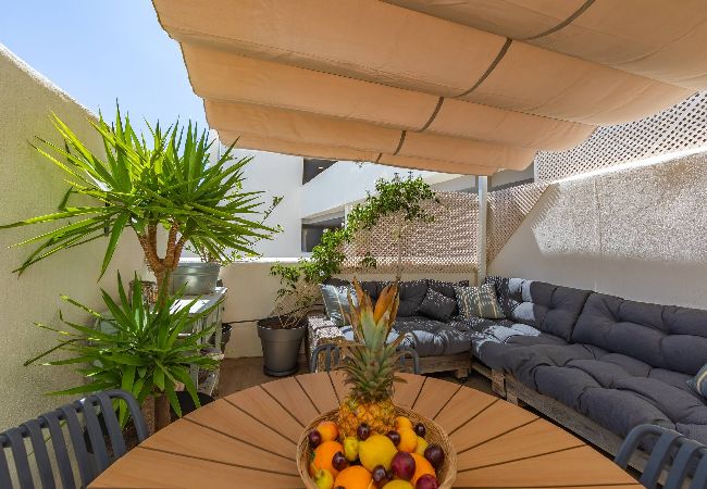 Apartamento en Tarifa - Piscina, Terraza, cerca de la playa y oficina  Apartamento en Tarifa - Piscina, Terraza, cerca de la playa y oficina