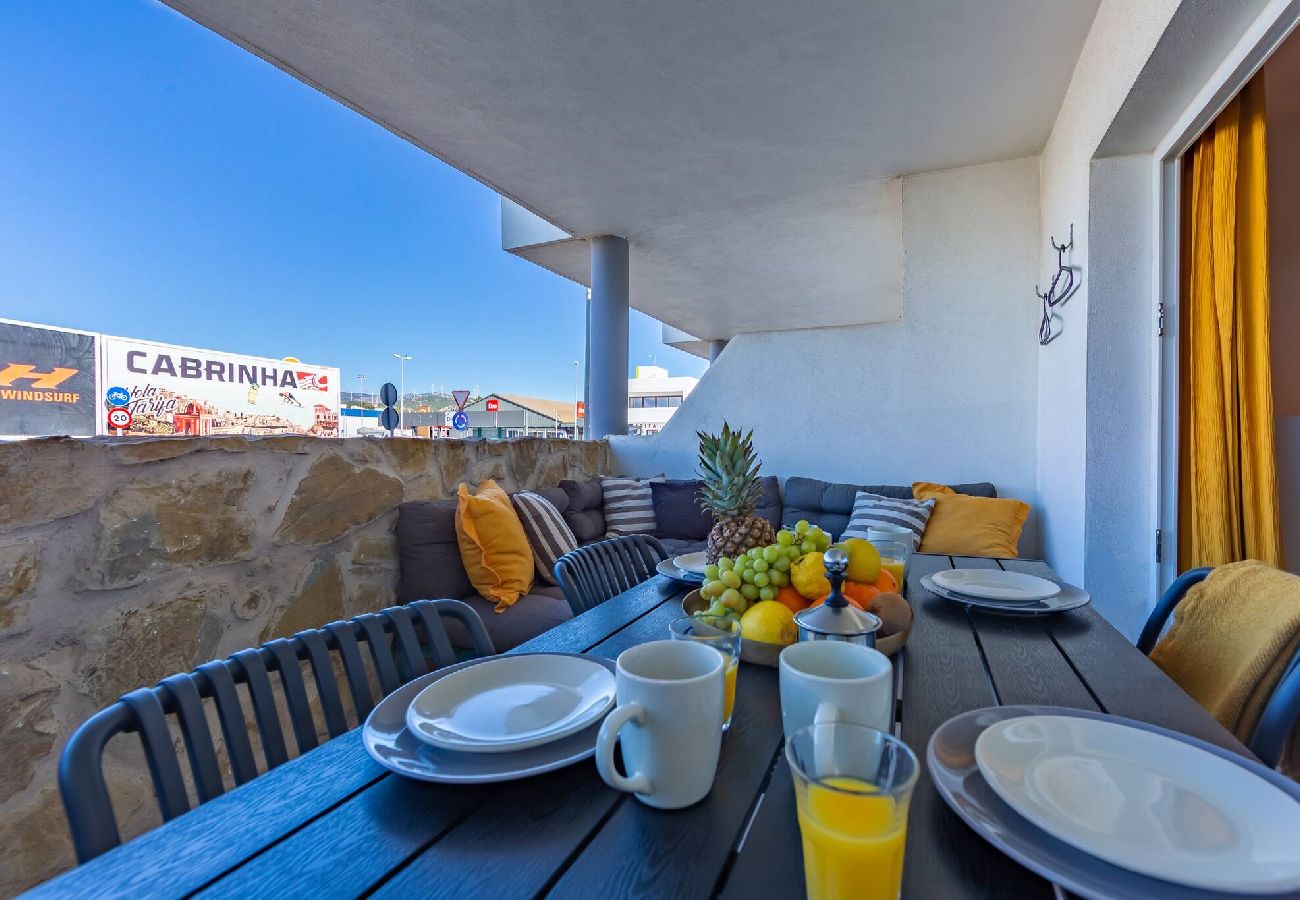 Apartamento en Tarifa - Playa cerca, terraza acogedora, piscina y fibra 