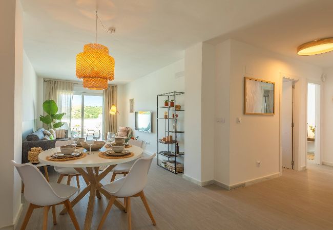 Apartamento en Tarifa - Terraza con vistas, piscina, aparcamiento & WIFI  Apartamento en Tarifa - Terraza con vistas, piscina, aparcamiento & WIFI