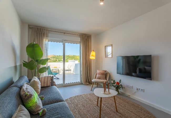 Apartamento en Tarifa - Terraza con vistas, piscina, aparcamiento & WIFI  Apartamento en Tarifa - Terraza con vistas, piscina, aparcamiento & WIFI