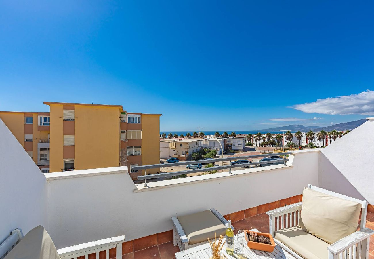 Residencial en Tarifa - Vistas a África, 3 terrazas, WIFI fibra y parking 