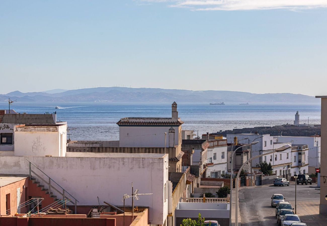 Residencial en Tarifa - Vistas a África, 3 terrazas, WIFI fibra y parking 