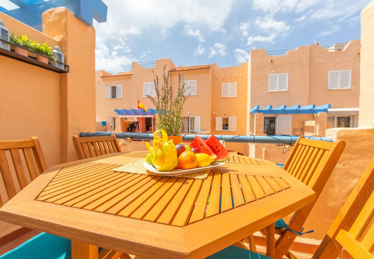 Apartamento en Tarifa - 1a linea playa, balcon & piscina 