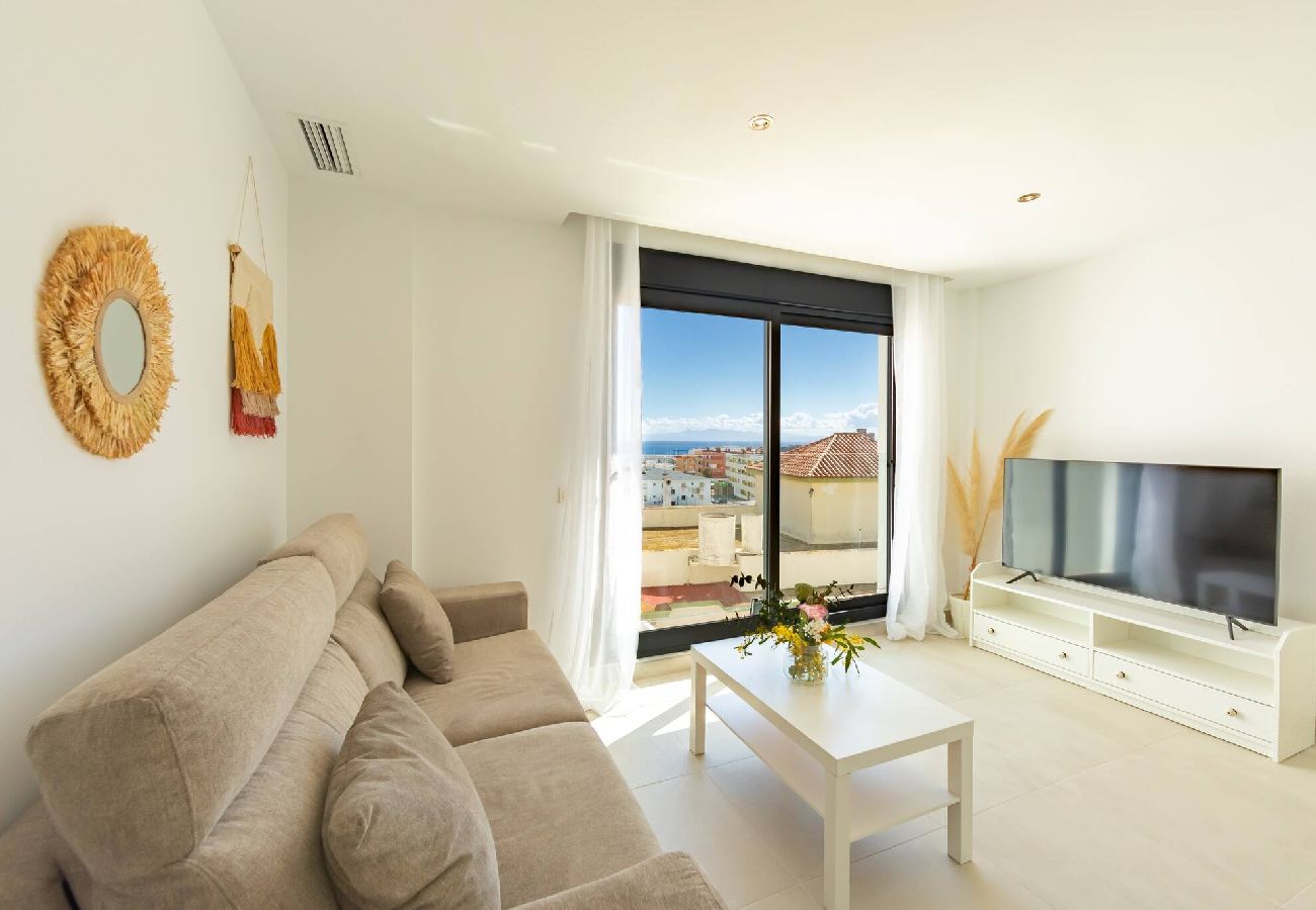 Apartamento en Tarifa - Centro, vistas al estrecho, garaje y fibra optica 