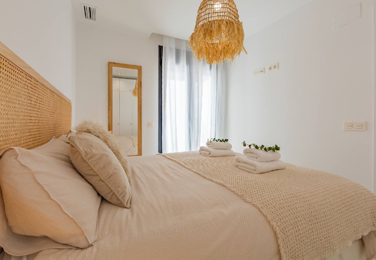 Apartamento en Tarifa - Centro, vistas al estrecho, garaje y fibra optica 