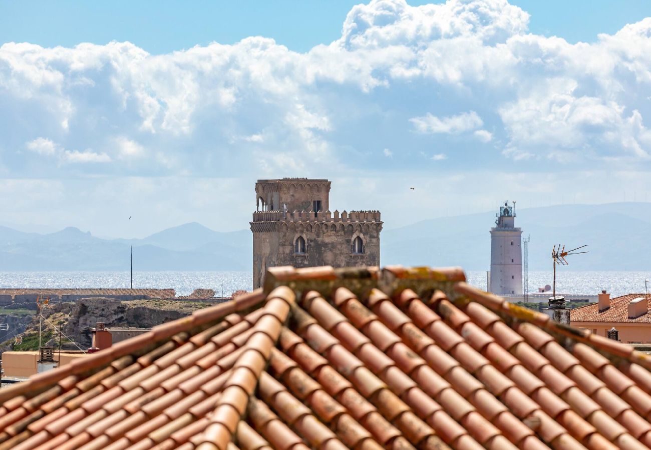 Apartamento en Tarifa - Centro, vistas al estrecho, garaje y fibra optica 