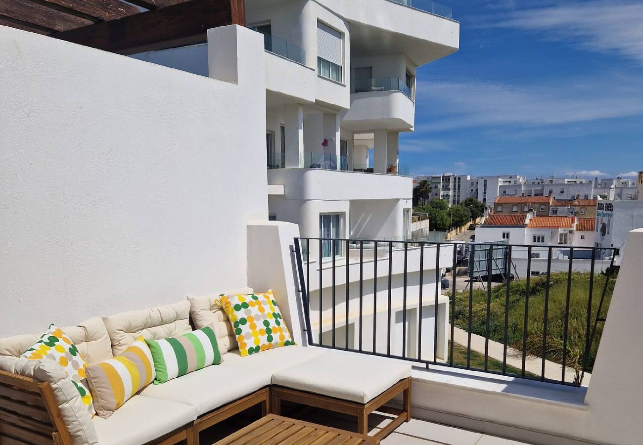 Casa en Tarifa - Epacio, terrazas, vistas, jacuzzi y muy central 