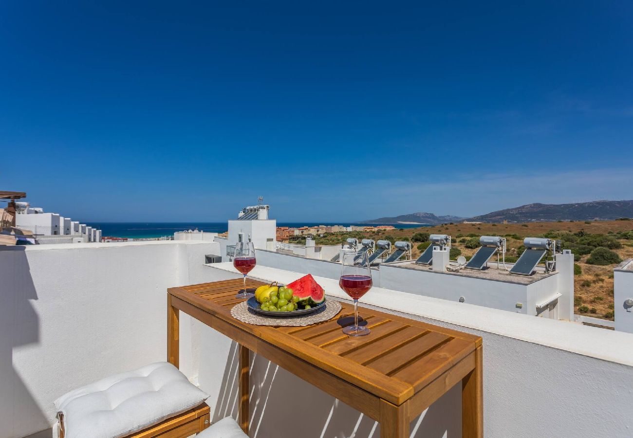 Casa en Tarifa - Epacio, terrazas, vistas, jacuzzi y muy central 