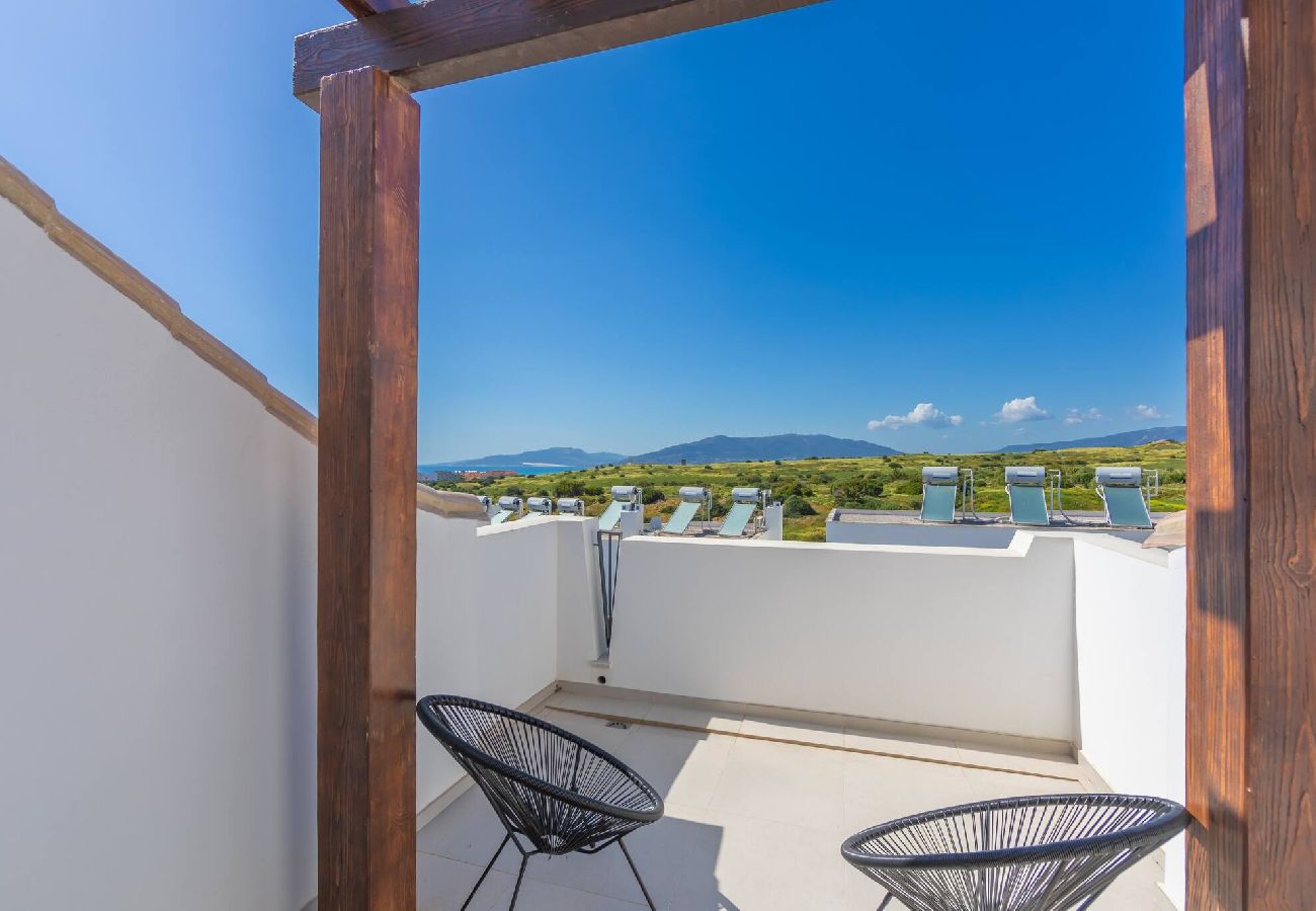 Casa en Tarifa - Epacio, terrazas, vistas, jacuzzi y muy central 