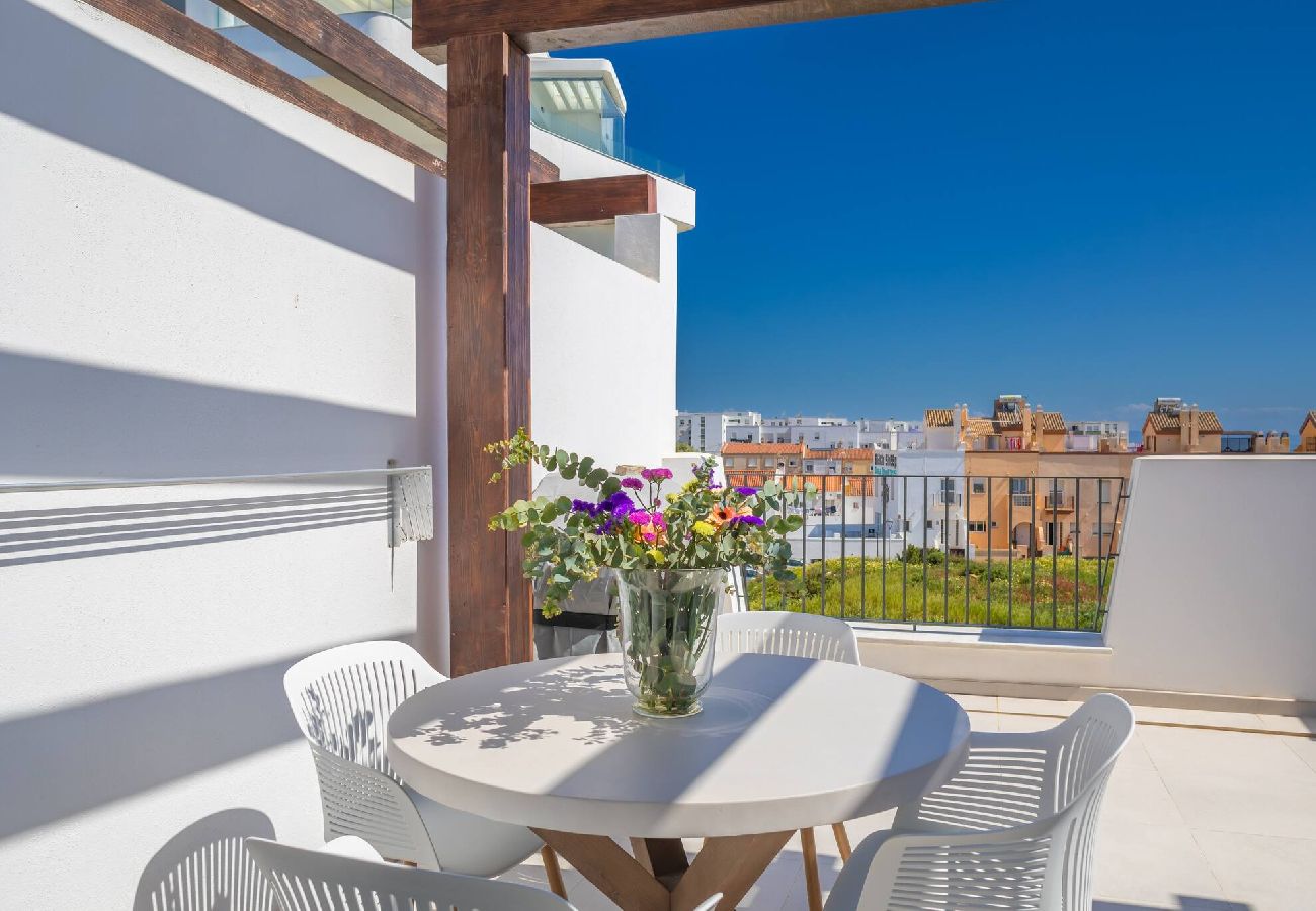 Casa en Tarifa - Epacio, terrazas, vistas, jacuzzi y muy central 