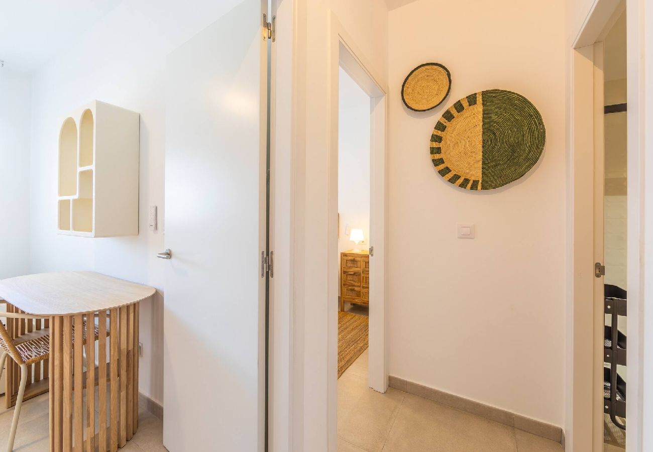 Apartamento en Tarifa - Gran Jardin vistas al campo, Piscina y WIFI rapido 