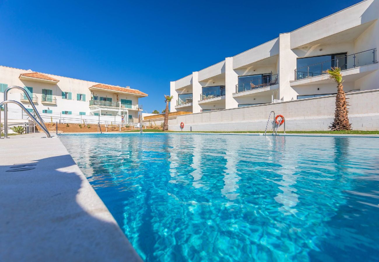 Apartamento en Tarifa - Gran Jardin vistas al campo, Piscina y WIFI rapido 