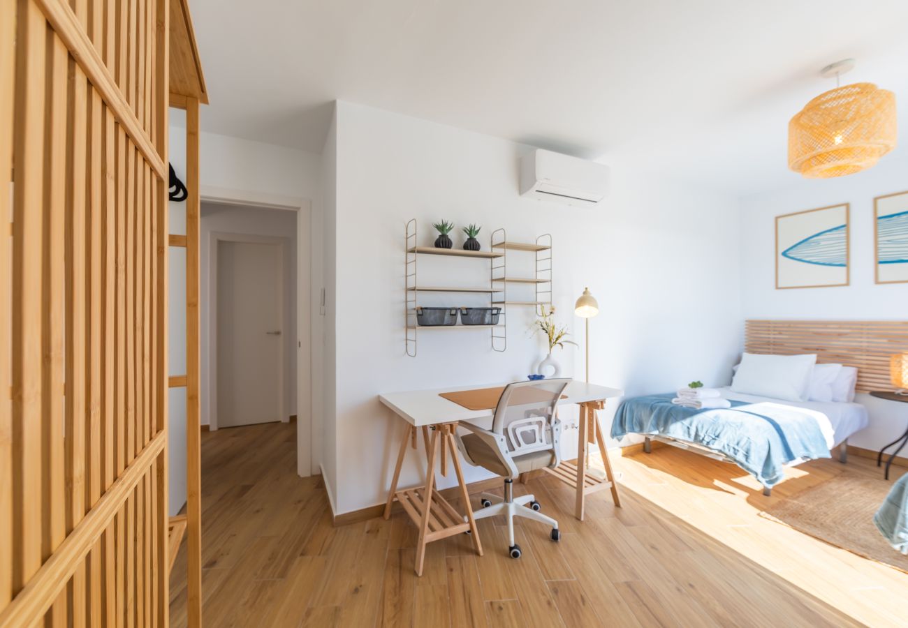 Apartamento en Tarifa - Ático en centro - terrazas, vistas y home office