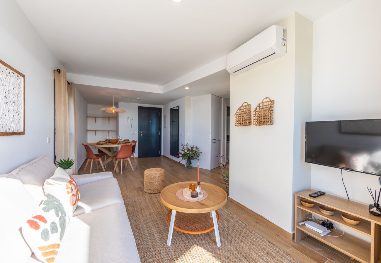 Apartamento en Tarifa - Ático en centro - terrazas, vistas y home office