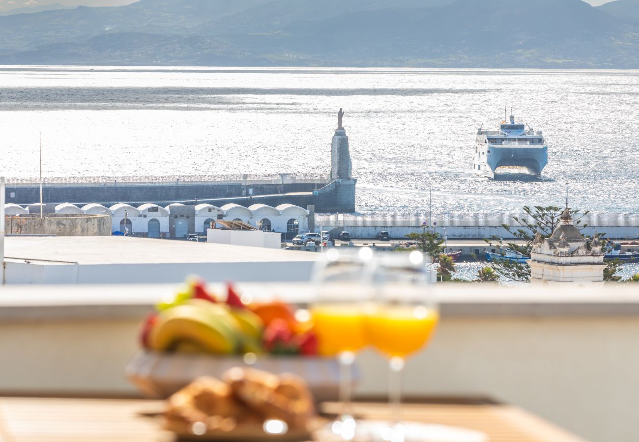 Apartamento en Tarifa - Ático en centro - terrazas, vistas y home office