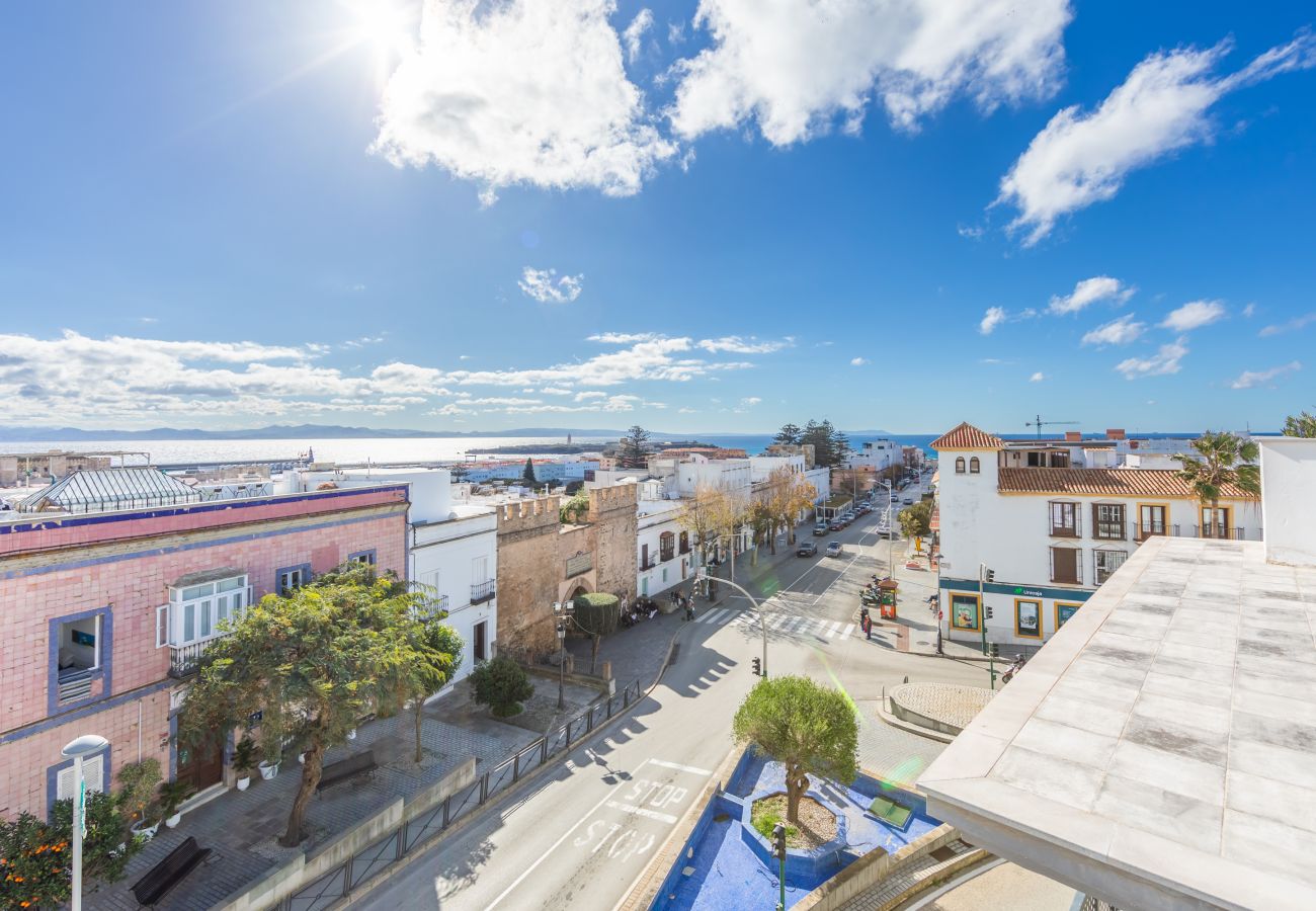 Apartamento en Tarifa - Ático en centro - terrazas, vistas y home office