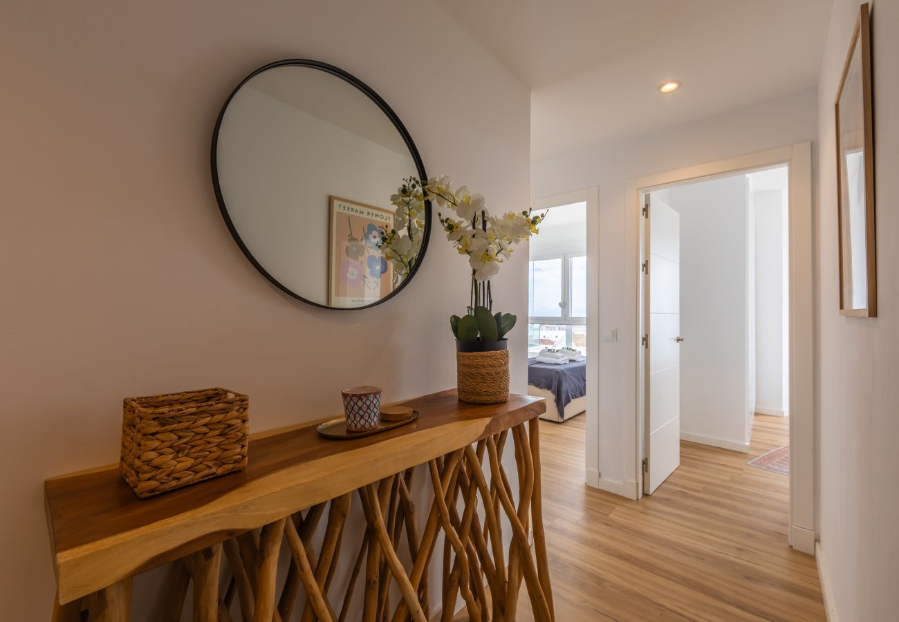 Apartamento en Tarifa - Terraza acristalada con vistas panorámicas