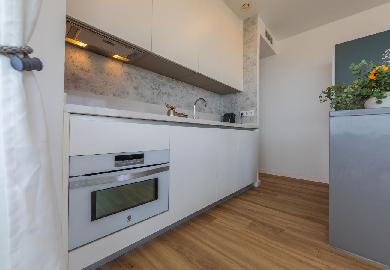 Apartamento en Tarifa - Terraza acristalada con vistas panorámicas