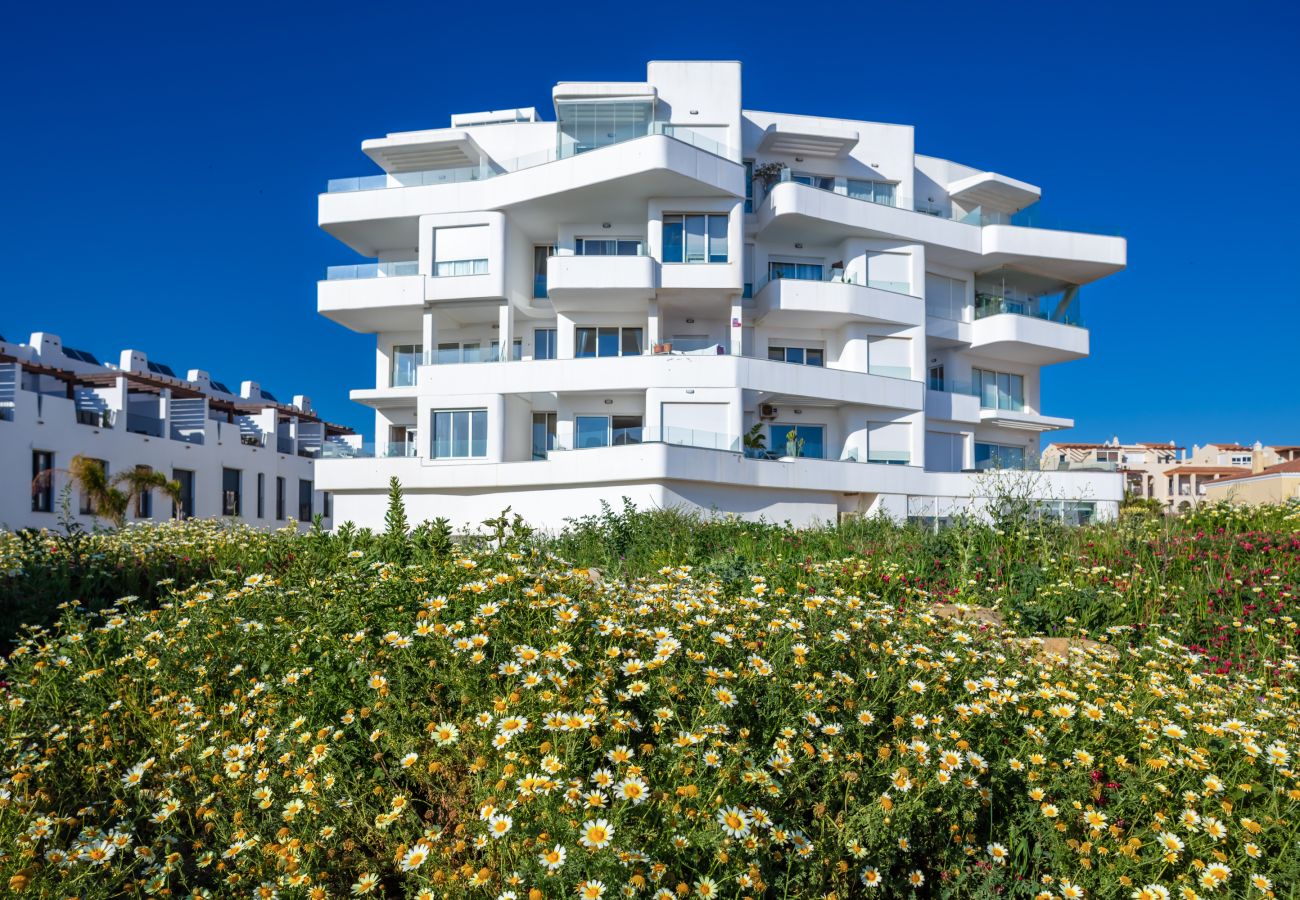 Apartamento en Tarifa - Terraza acristalada con vistas panorámicas