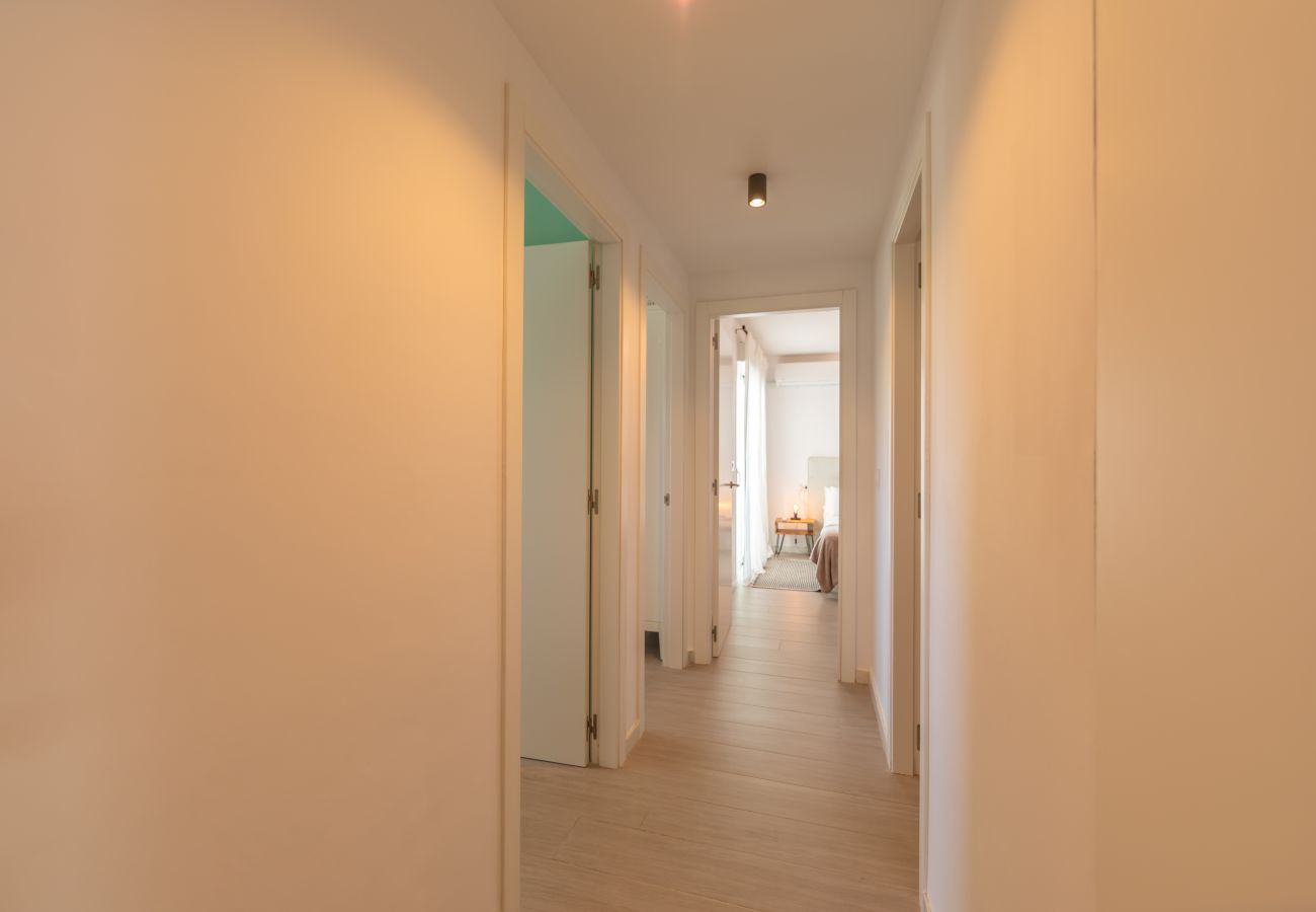 Apartamento en Tarifa - Terraza con vistas al mar y África y piscina