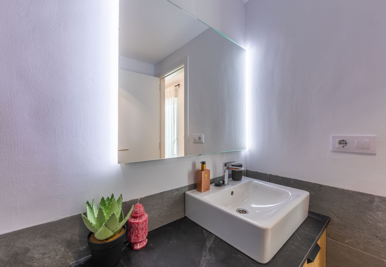 Apartamento en Tarifa - Terraza con vistas al mar y África y piscina