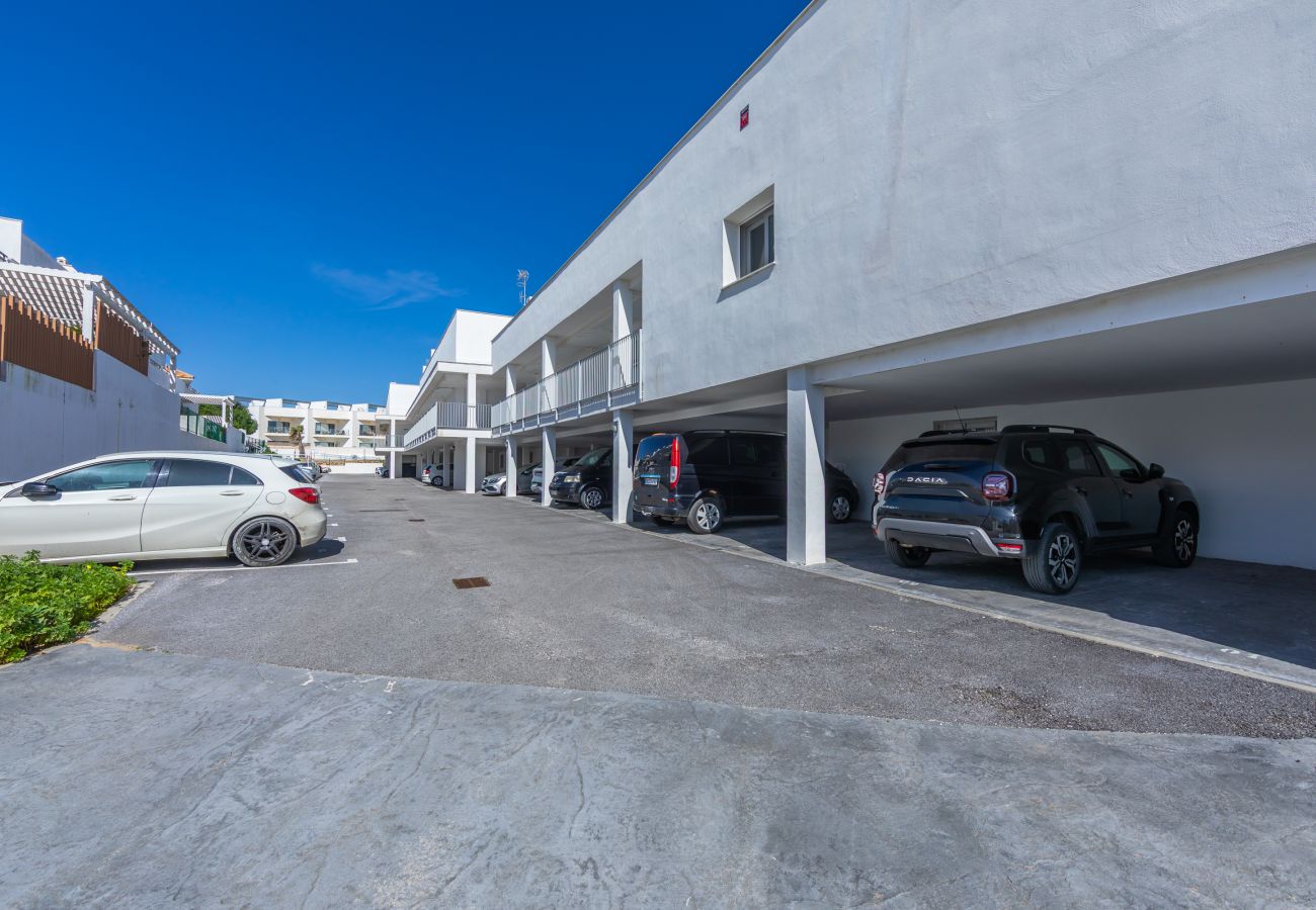 Apartamento en Tarifa - Terraza con vistas al mar y África y piscina
