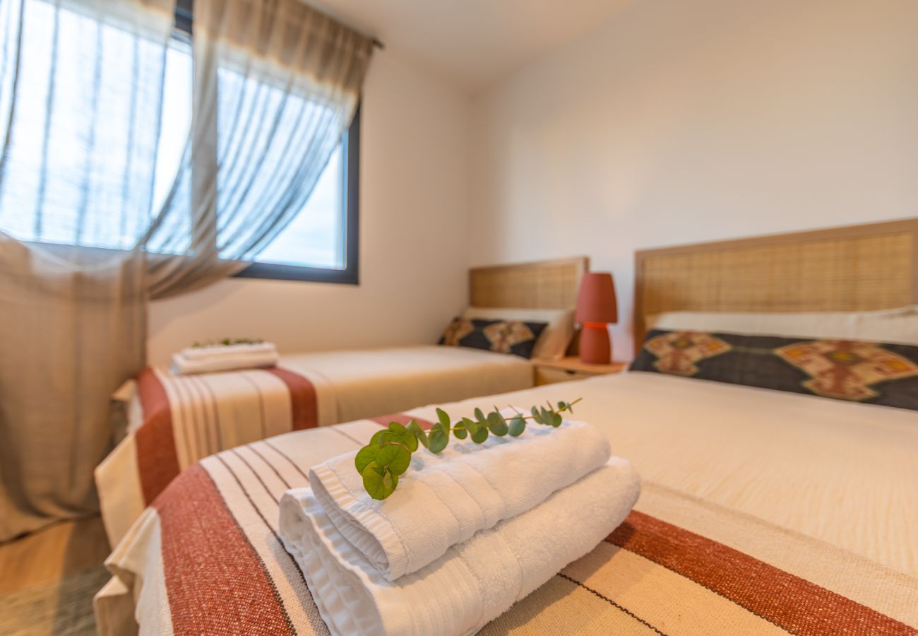 Apartamento en Tarifa - Ático con Vistas al Mar, 3 Terrazas y piscina