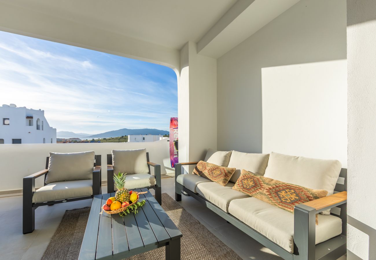 Apartamento en Tarifa - Ático con Vistas al Mar, 3 Terrazas y piscina