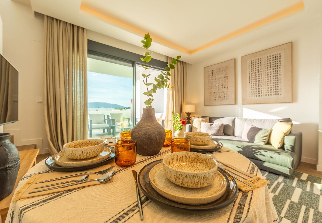 Apartamento en Tarifa - Ático con Vistas al Mar, 3 Terrazas y piscina