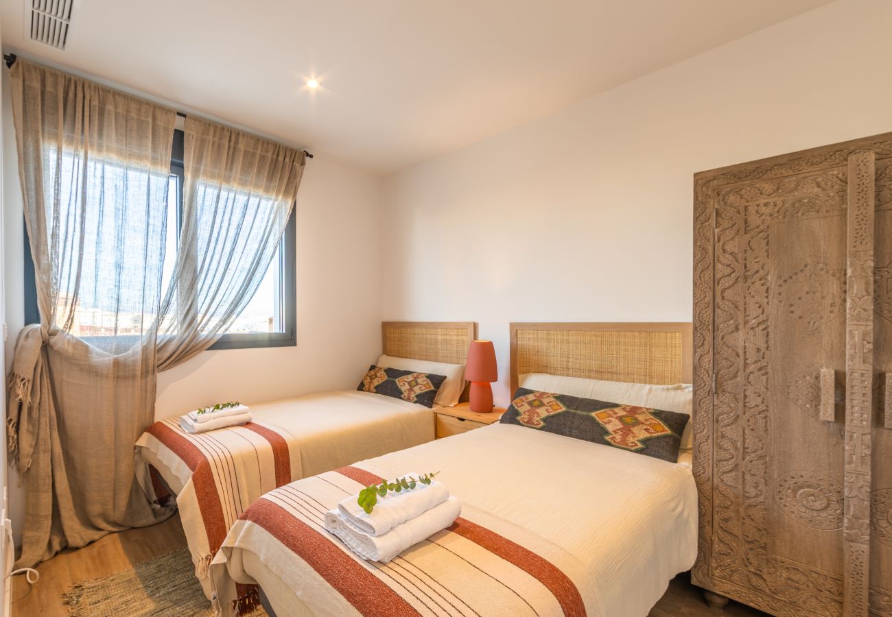 Apartamento en Tarifa - Ático con Vistas al Mar, 3 Terrazas y piscina