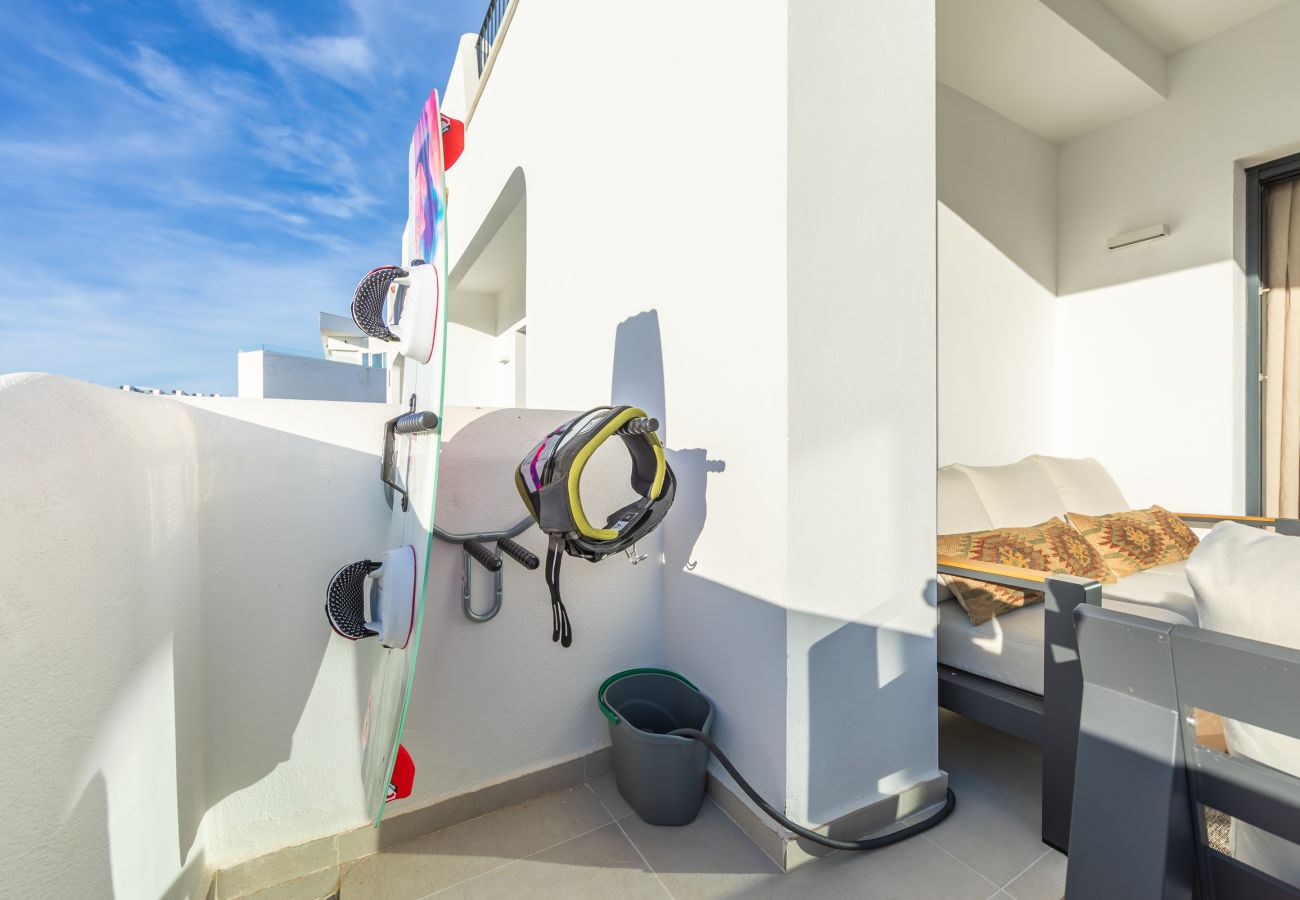 Apartamento en Tarifa - Ático con Vistas al Mar, 3 Terrazas y piscina