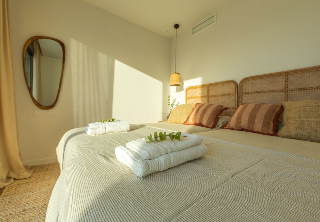 Apartamento en Tarifa - Ático con Vistas al Mar, 3 Terrazas y piscina