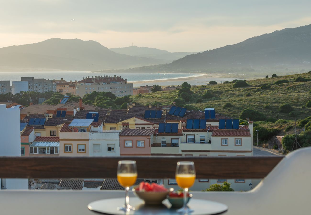 Apartamento en Tarifa - Ático con Vistas al Mar, 3 Terrazas y piscina