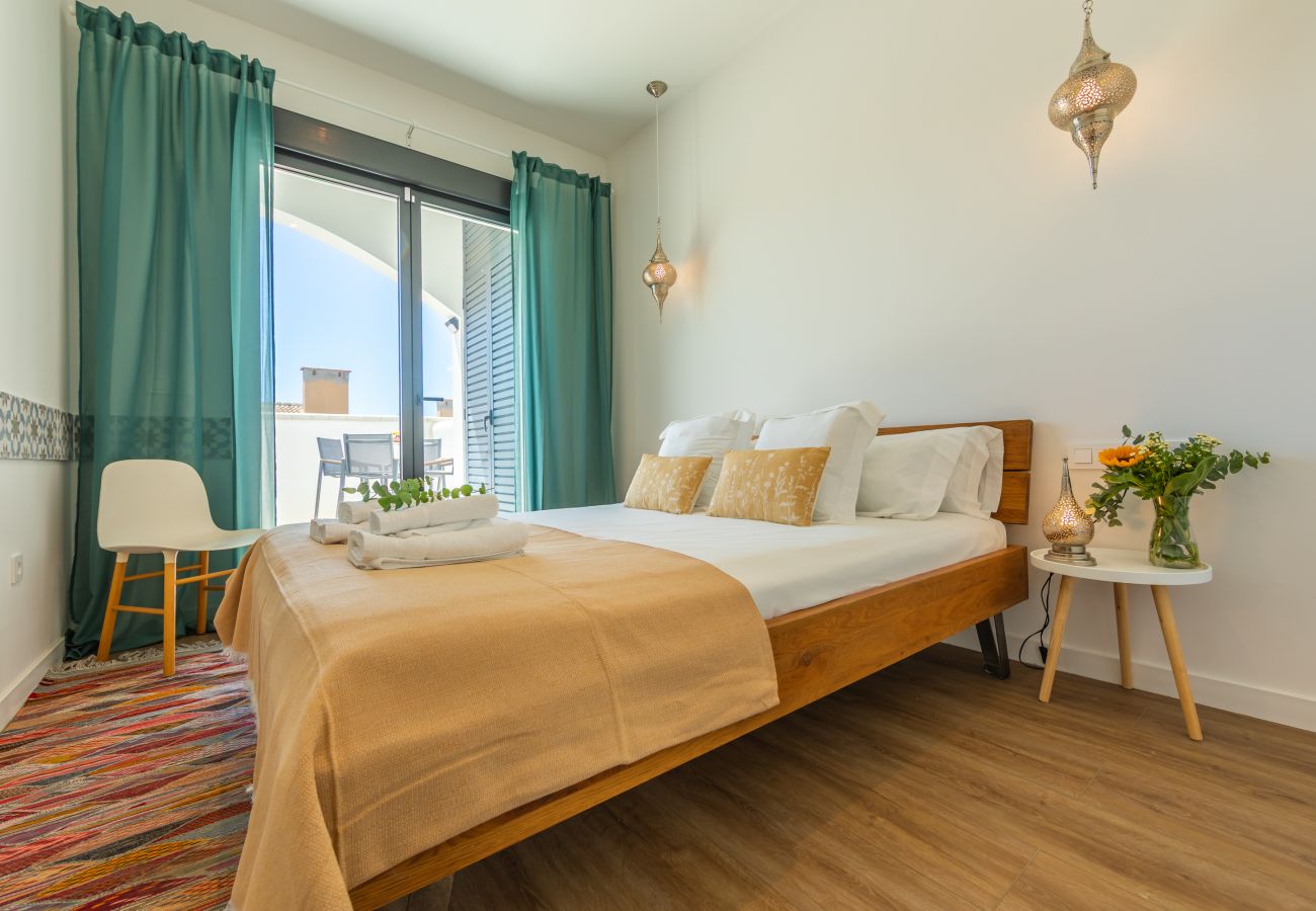 Apartamento en Tarifa - Apartamento con Jardín Protegido del Viento