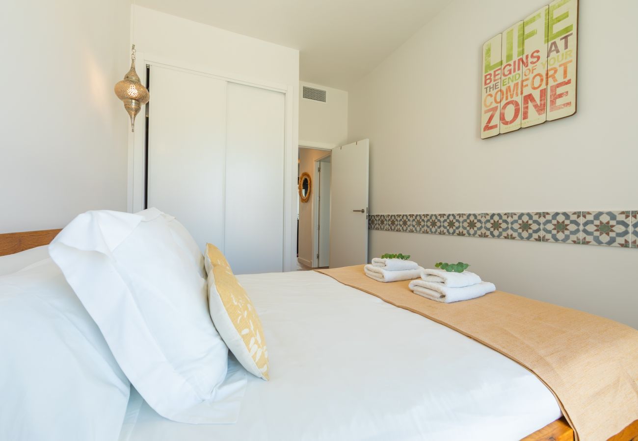 Apartamento en Tarifa - Apartamento con Jardín Protegido del Viento