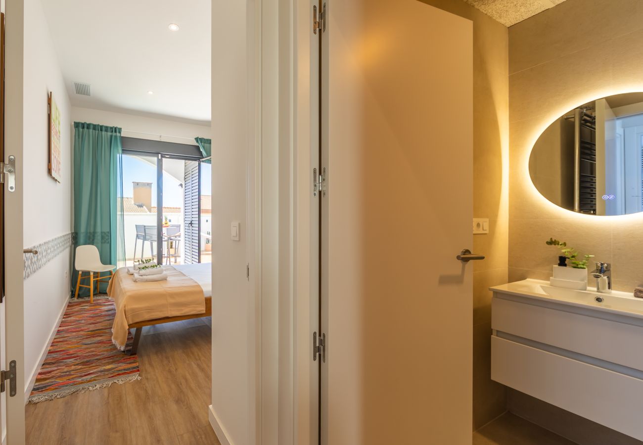 Apartamento en Tarifa - Apartamento con Jardín Protegido del Viento