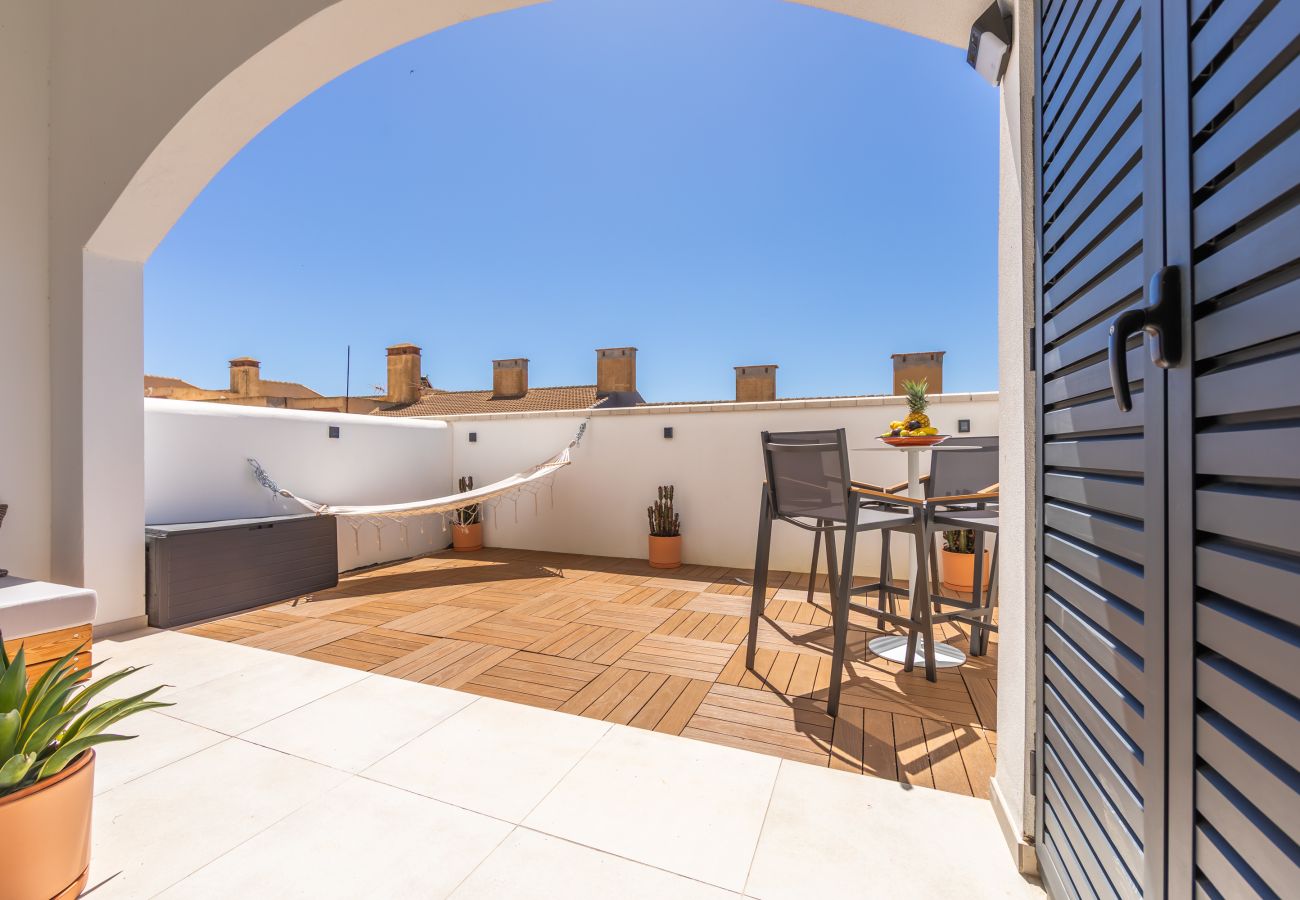 Apartamento en Tarifa - Apartamento con Jardín Protegido del Viento